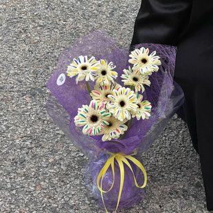 轻奢千丝拉菲纸创意高质鲜花包装内衬花束手工艺术纸花艺diy材料