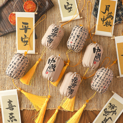 古风小灯笼装饰挂件花篮挂件
