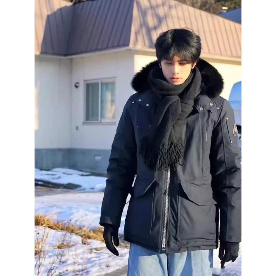 【早鸟价】MOOSEQuebec狐狸毛白