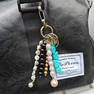 文淇同款包挂挂件满愿种子天然菩提子包包挂件手工编织高级感挂件