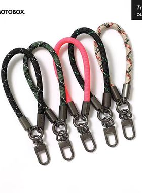 PBPR原创钛原合金短款手机挂绳指尖灵动山系手机挂绳车钥匙防丢绳