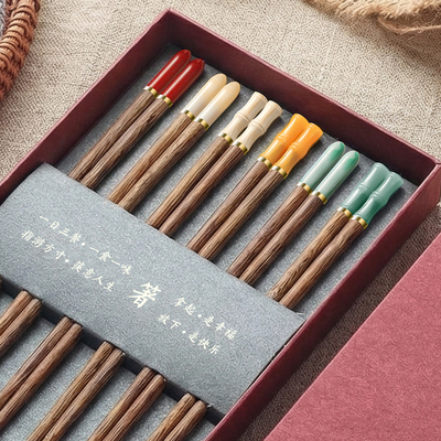 日本2026新款高端鸡翅木筷子