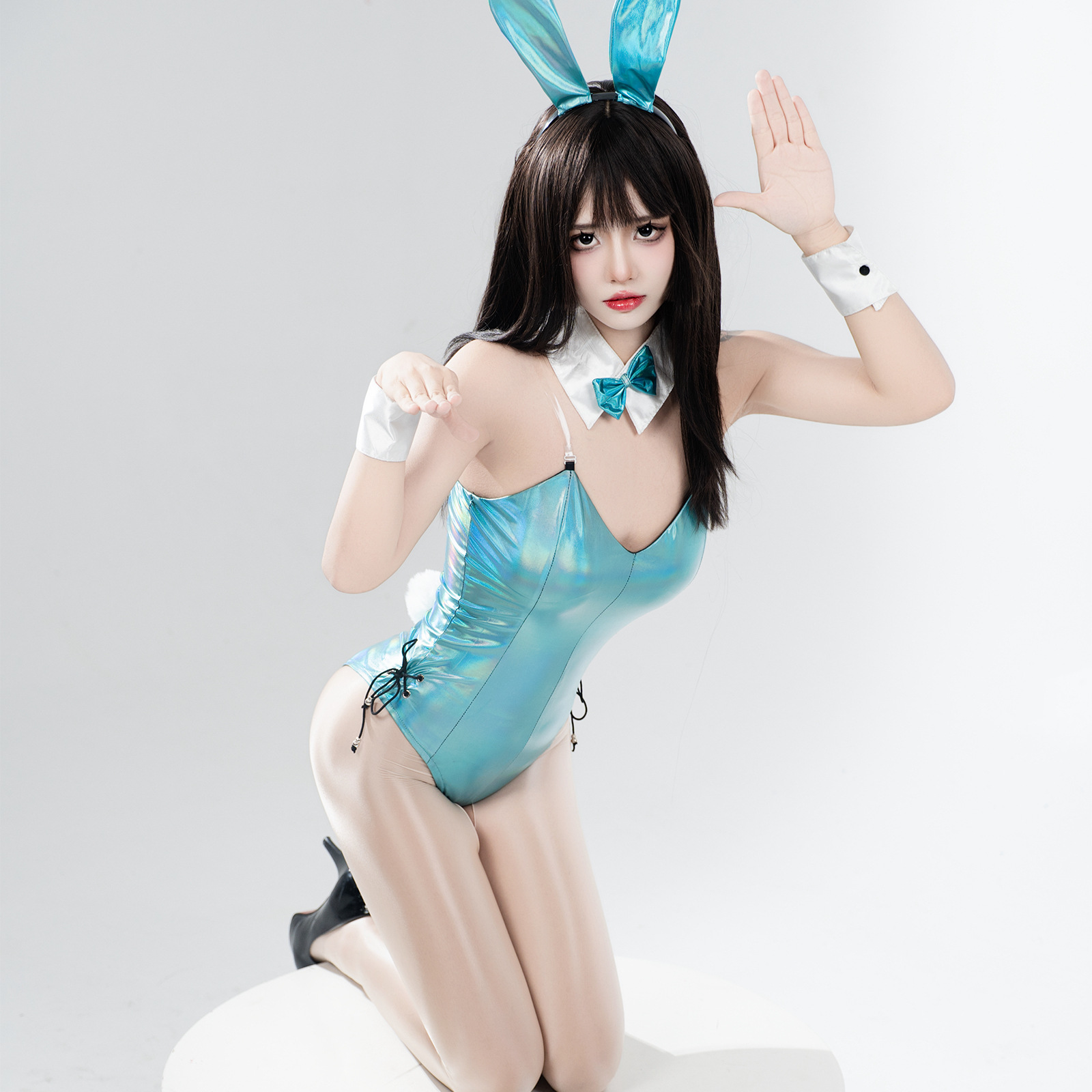 二次元软萌可爱镭射连体衣