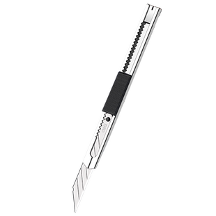 得力美工刀裁纸刀壁纸刀拆快递刀开箱包裹手工刀不锈钢锋利小刀子刀具美术生专用墙纸刀拆纸刀割纸刀刀片批发