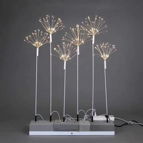 婚庆烟花路引地插火花灯