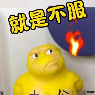 黄总大猩猩解压玩具网红爆款捏捏乐王总绿头鱼慢回弹发泄减压神器