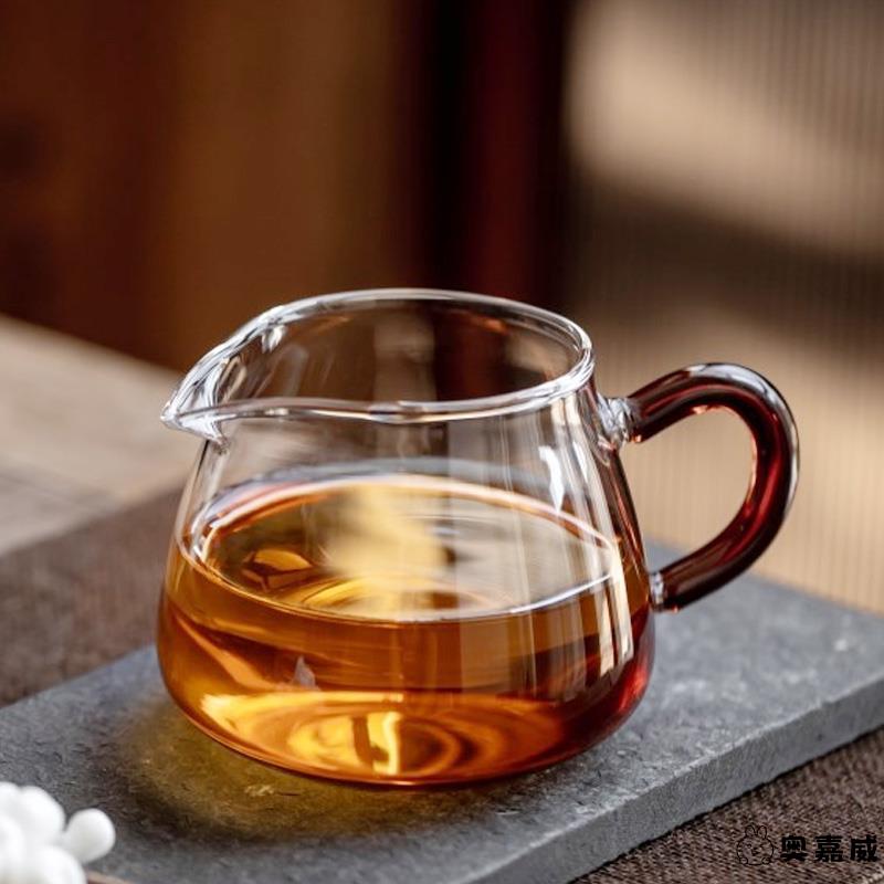 200ml纯手工日式玻璃公道奥嘉威