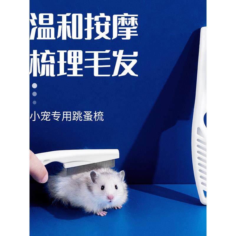 仓鼠小梳子兔子龙猫豚鼠金丝熊专用梳毛器刷毛梳去浮毛小宠用品