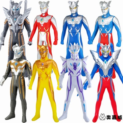 日冕赛罗可动人偶30cm超人玩具模型 8款23cm怪兽人偶 14岁以上儿