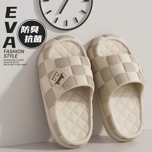 男2025新款 拖鞋 夏软底防滑浴室内轻便家居情侣家用洗澡凉拖男外穿