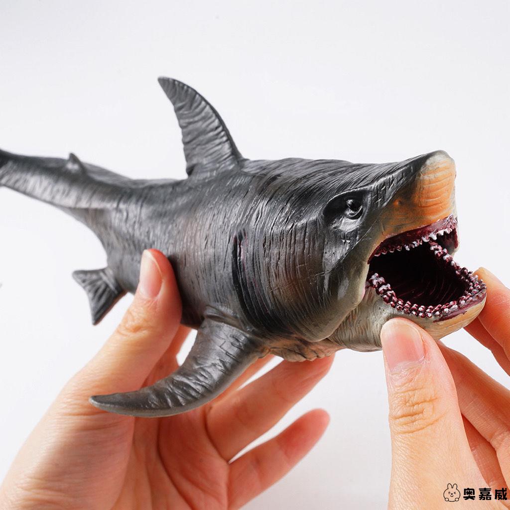 奥嘉威动物模型仿真海洋鲨鱼恐龙