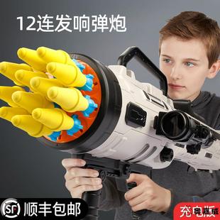 儿童迫击炮玩具炮弹射绝地吃鸡排拍追击大炮火箭炮榴弹炮RPG男孩