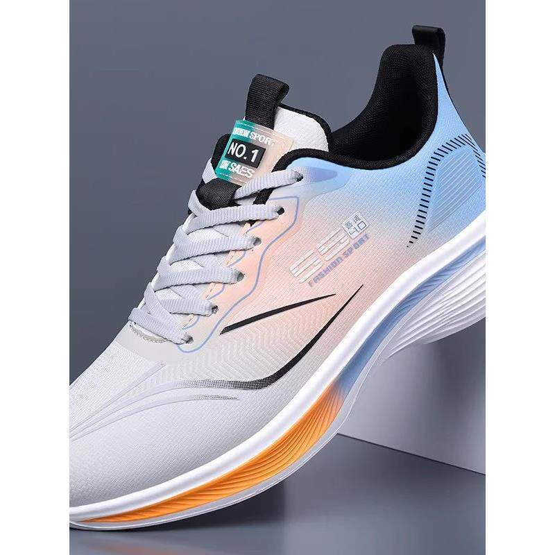 男士轻便透气防臭网鞋男鞋2026跑步鞋秋季新款网面鞋子运动鞋减震