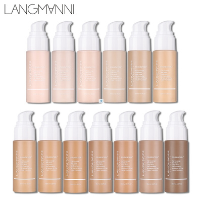Langmanni 30ml Liquid Foundation Soft Matte Concealer 13