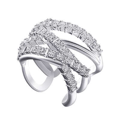 KARAT克拉缠绕925纯银戒指