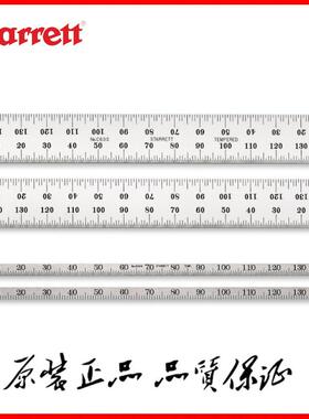 Starrett美国施泰力 英制刻度弹簧回火钢尺 C607R-48 钢尺直尺
