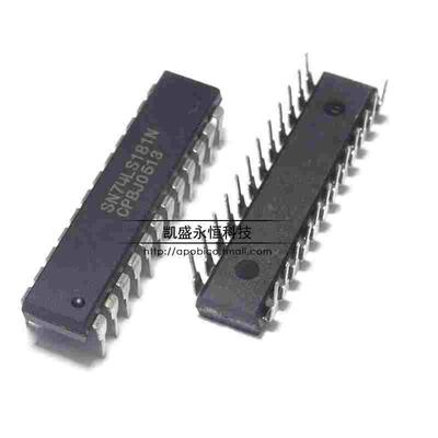 直插 SN74LS181N 74LS181 HD74LS181P 算数逻辑单元 DIP-24集成块