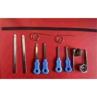 纺织厂专业工具 扒筘专用工具 勾针 筘刀 软吸条