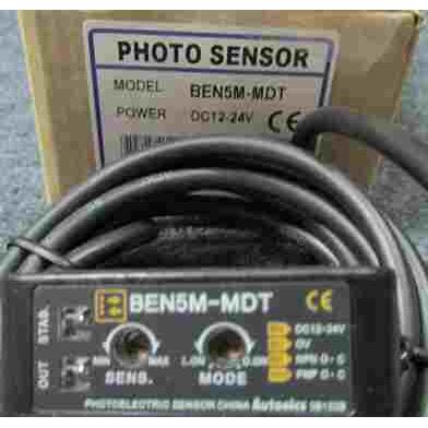 原装全新AUTONICS镜面反射型光电开关BEN5M-MDT