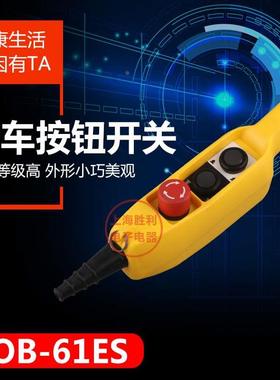 TNHA1-61ES 61E 双速手柄按钮COB起重机控制按钮 船形行车开关
