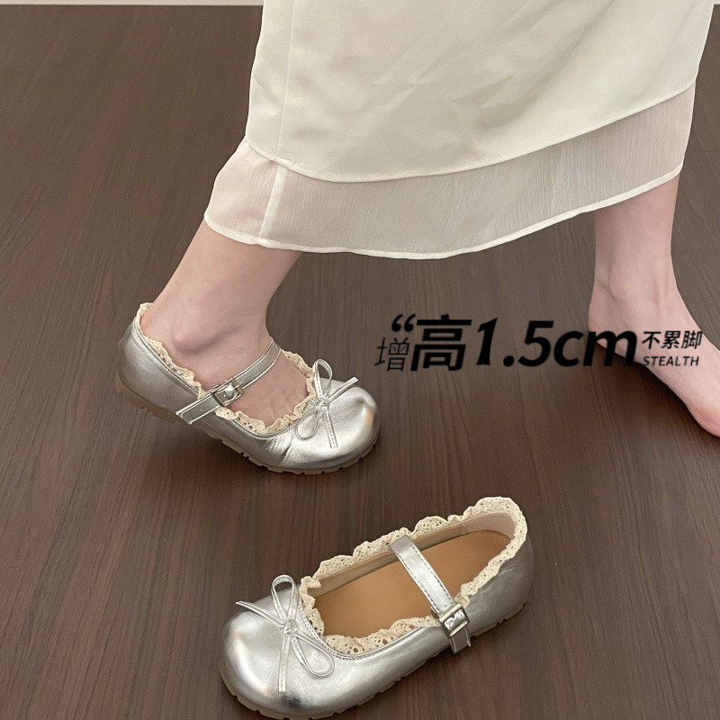 法式芭蕾风圆头浅口平底单鞋女2026新款秋季配裙子复古玛丽珍鞋子,女鞋,时尚芭蕾鞋,淘宝优惠券,粉丝福利购,淘宝优惠卷
