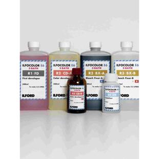 依尔福ILFORD ILFOCOLOR E6/CR56 彩色反转片冲洗套药三步
