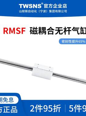 台氣山耐斯RMSF耦合无杆气缸缸径16/20/25行程50/100/300/500/700