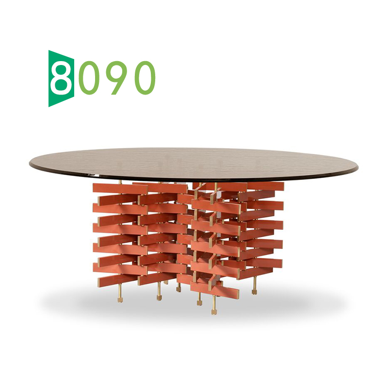 【8090家具】玻璃餐桌设计师之家