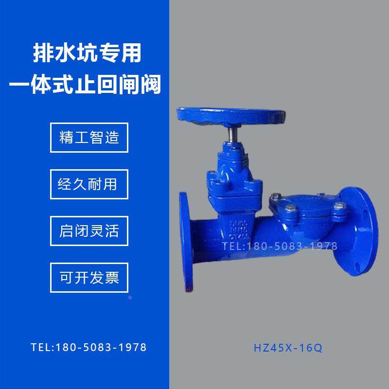 排水坑专用一体式止回闸阀hz45x-16q闸阀止回阀一体式DN65DN80,汽车零部件/养护/美容/维保,散热器排水螺栓,淘宝优惠券,粉丝福利购,淘宝优惠卷