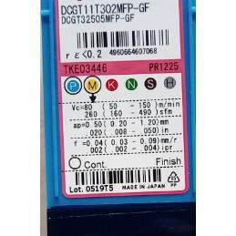 正品京瓷 数控刀片刀粒 车刀片 DCGT11T302MFP-GQ PR1225