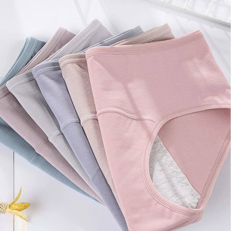 3PCS/set Women's menstrual briefs large flow postpartum wate
