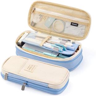 Large Cases Pencil Holder Bag Pouch Capacity Kawaii