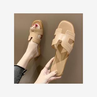 2021 summer new fashion beach bohemian women s sandals拖鞋女