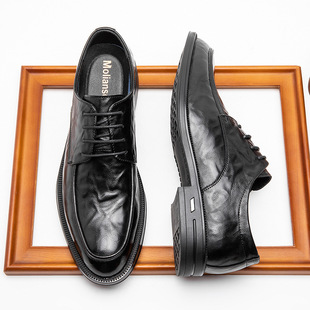 Men Dress Shoes Casual Formal Leather Shoes 商务休闲皮鞋男鞋