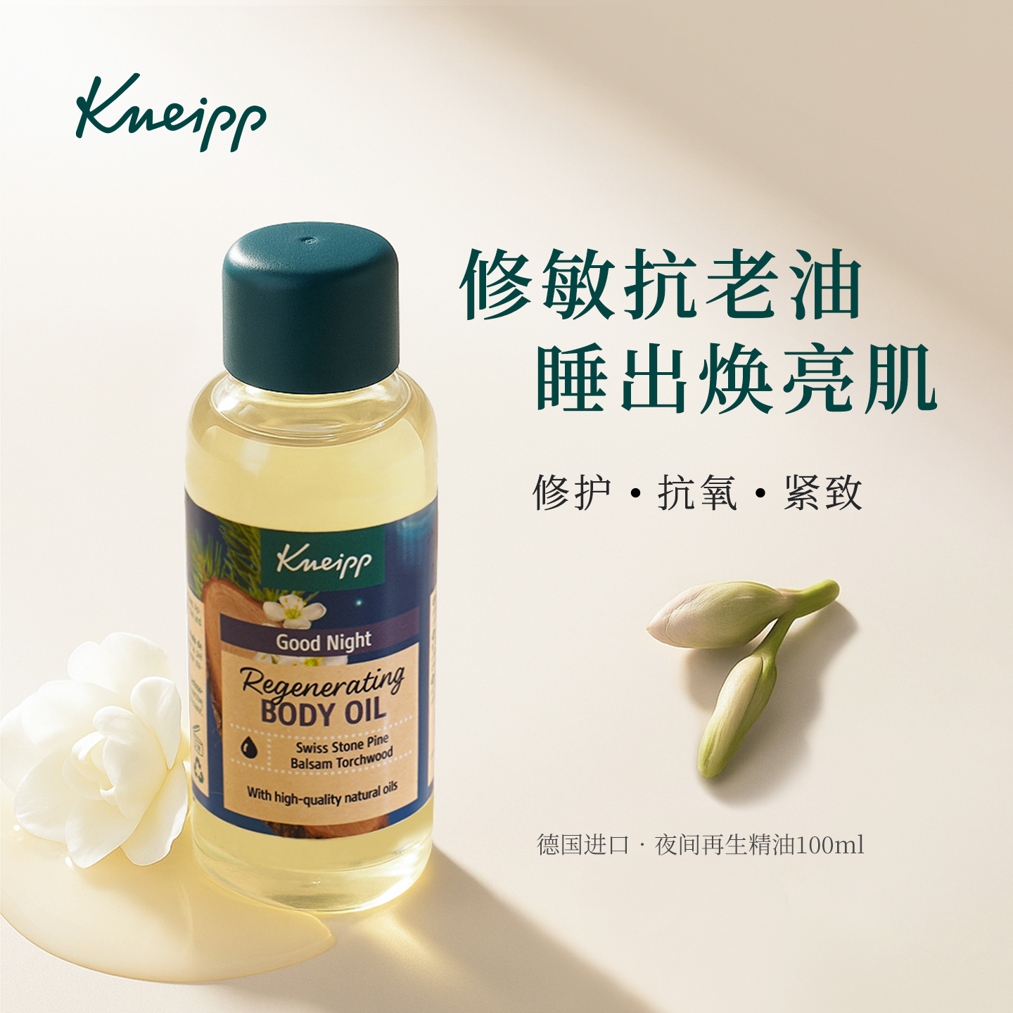 【強韌屏障精油】抗氧化夜間緊致