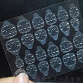 双面高粘度 12元 5张 玛卡巴卡进口果冻胶贴 1张24贴 共120贴