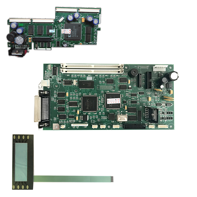 乐彩750/天彩760写真机配件主板/小车板/按键/墨管写真机配件四色六色通用