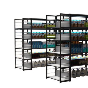 超市货架展示架多层便利店零食架饮料小食品陈列架置物架端头