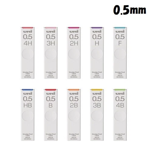 三菱铅笔UNI防污自动铅笔芯0.5mm