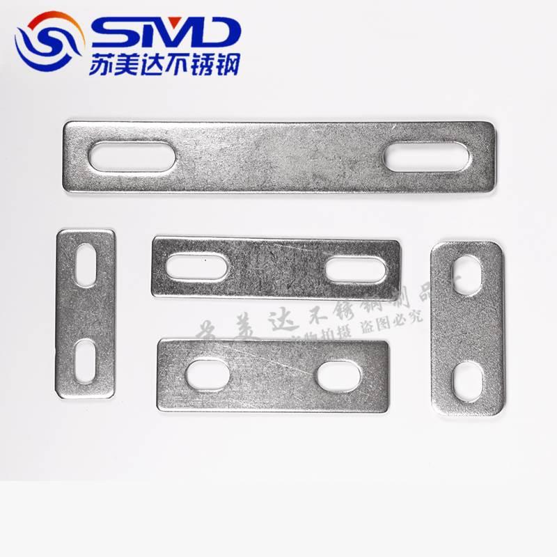 304不锈钢U型螺丝 U型卡 直角螺栓管卡 管箍 骑马卡挡片/挡板平垫