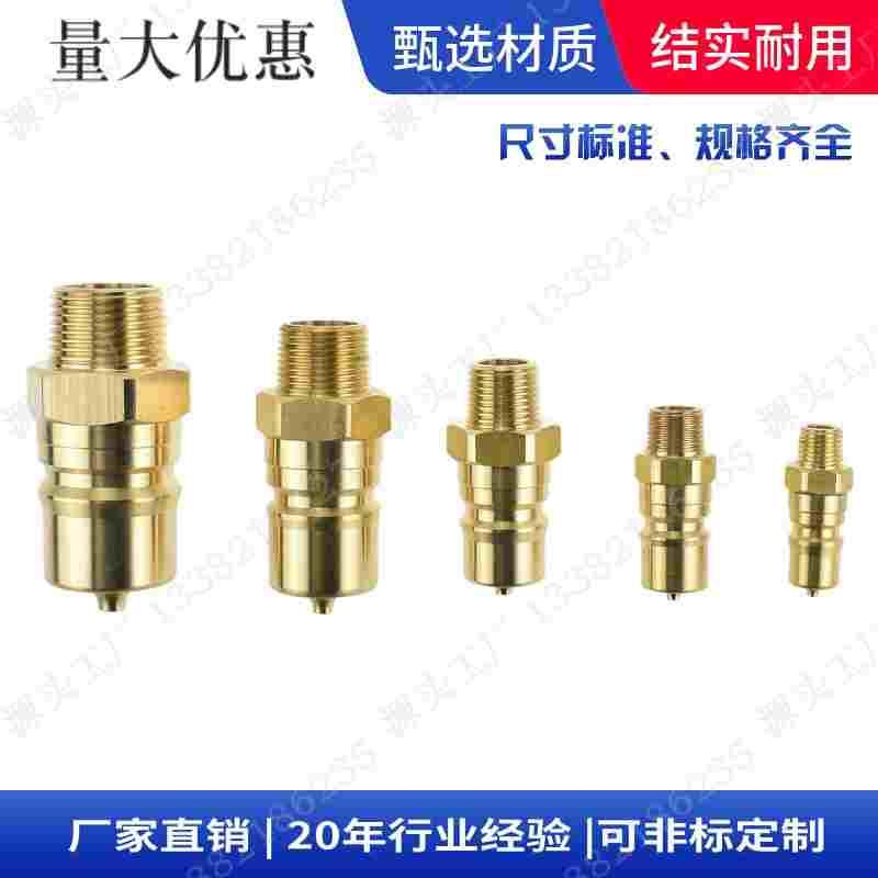 8P-M-A 6P-M 1S 2P 8S-V /A P-V/A黄铜快速接头3P-M-A兼容