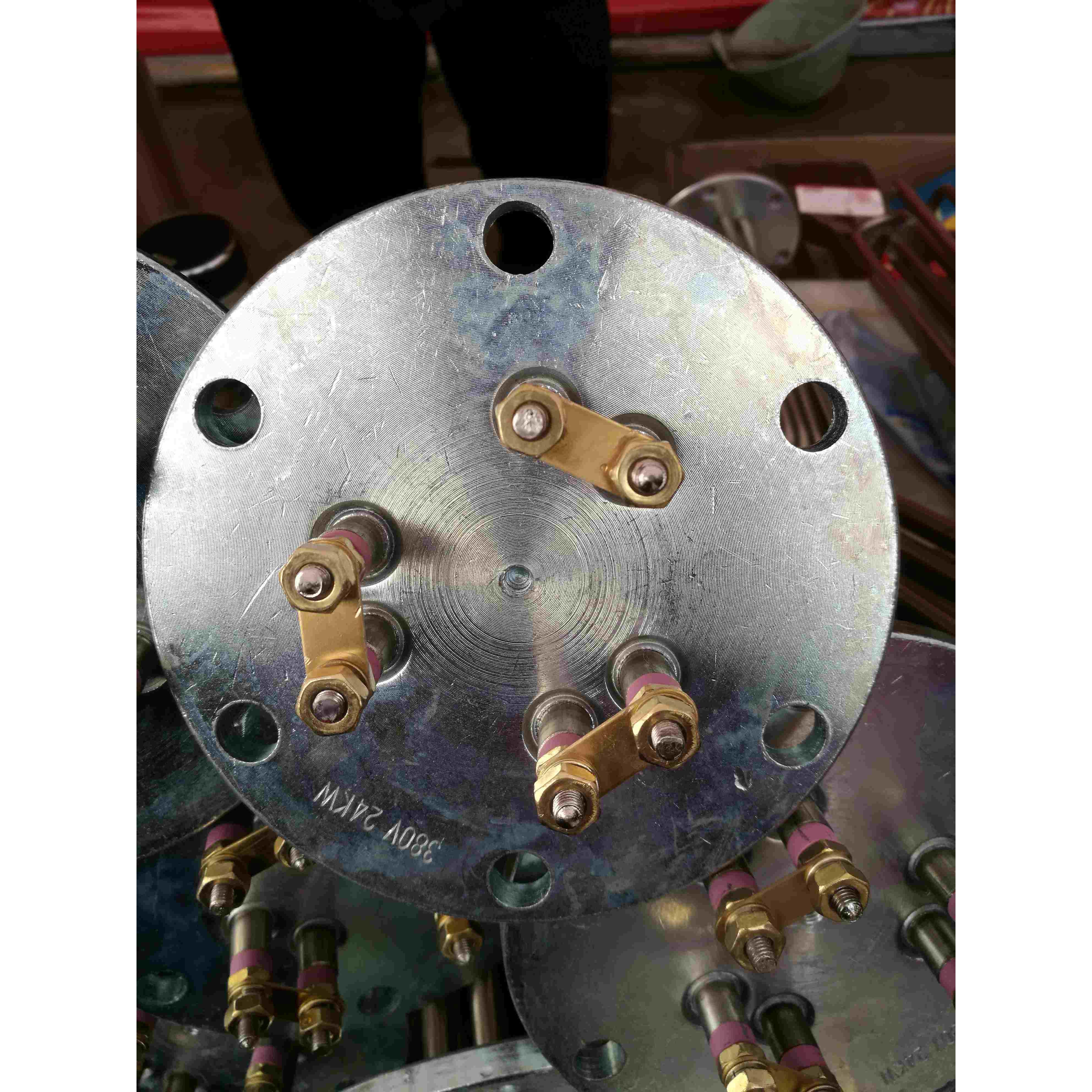 蒸汽发生器加热管 法兰直径140MM 380V 12KW 18KW 24KW 建强电热