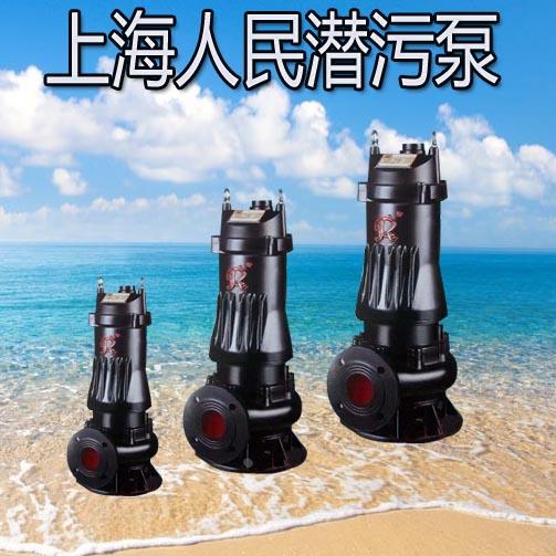 上海人民WQ9-22-2.2KW 2寸潜污泵潜水泵污水提升泵