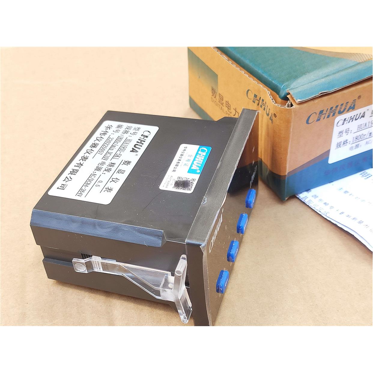 华伟仪表HUA195U-5K1变频器用数显直流DC10V转速表外尺寸48*96mm