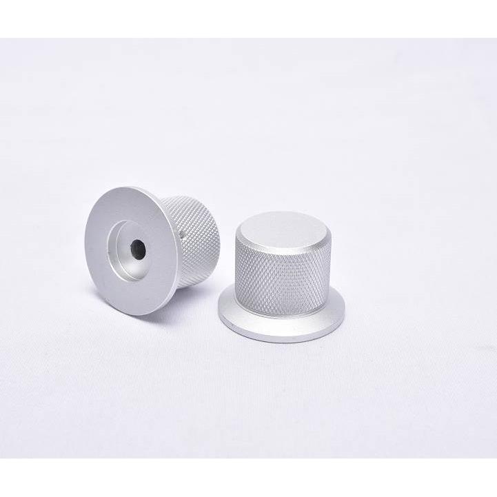 白色电位器滚花旋钮 直径38毫全铝旋钮 电位器帽 音量旋钮