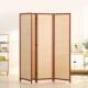实木竹帘屏风隔断可移动折叠家用现代简约新中式 玄关折屏办公酒店