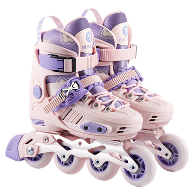 轮滑鞋6-12岁儿童女童专业初学者