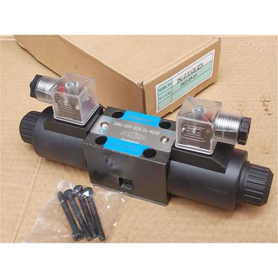 原装ASHON金油顺DSG-G02-3C6-DL-R220双头油压液压电磁阀G02-3C2