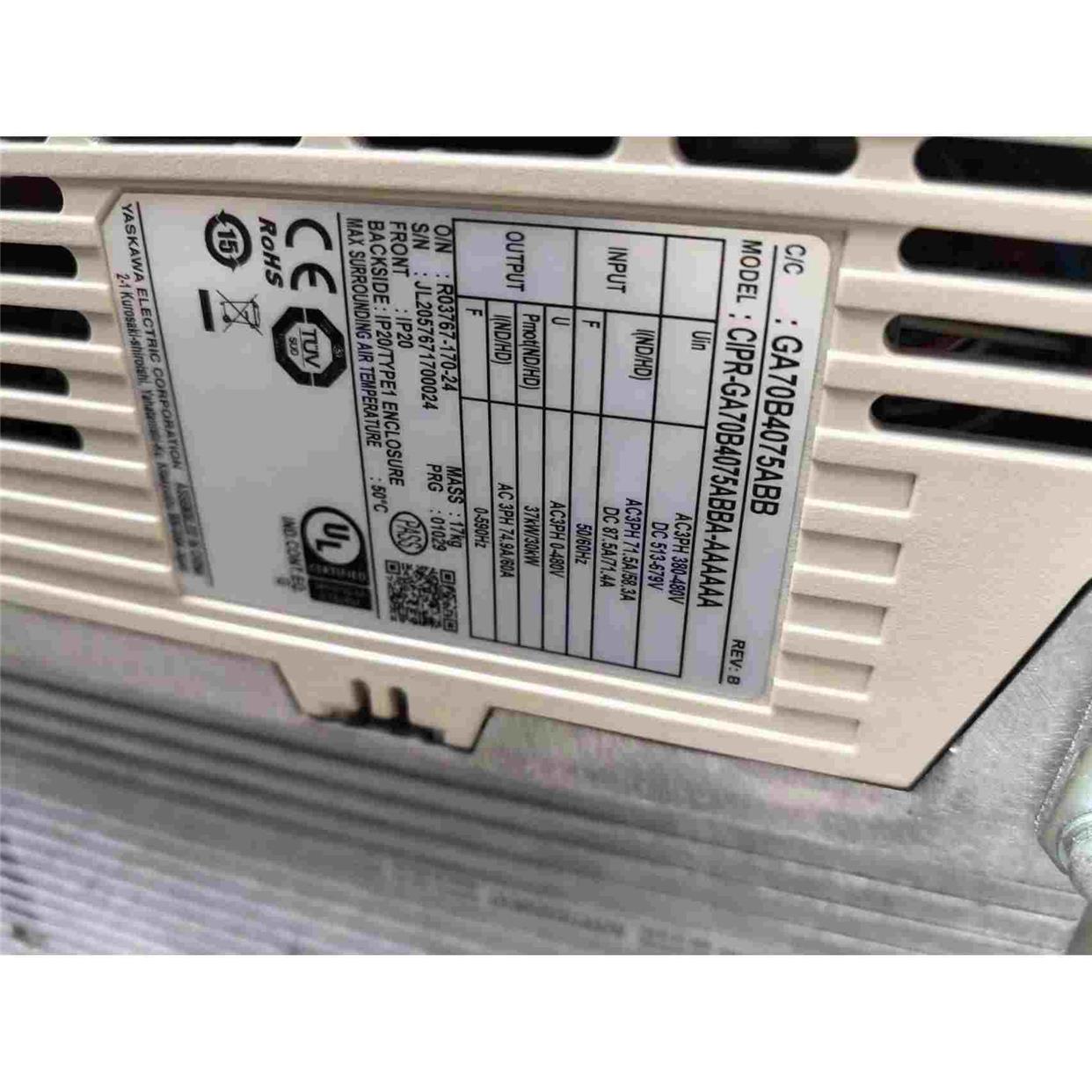 安川GA700 30KW 37KW变频器