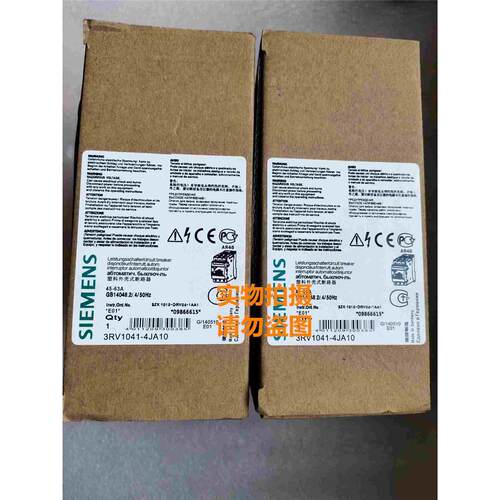马达3RV1041-4JA10 3RV1041-4MA10 4FA10 4HA10 4EA10